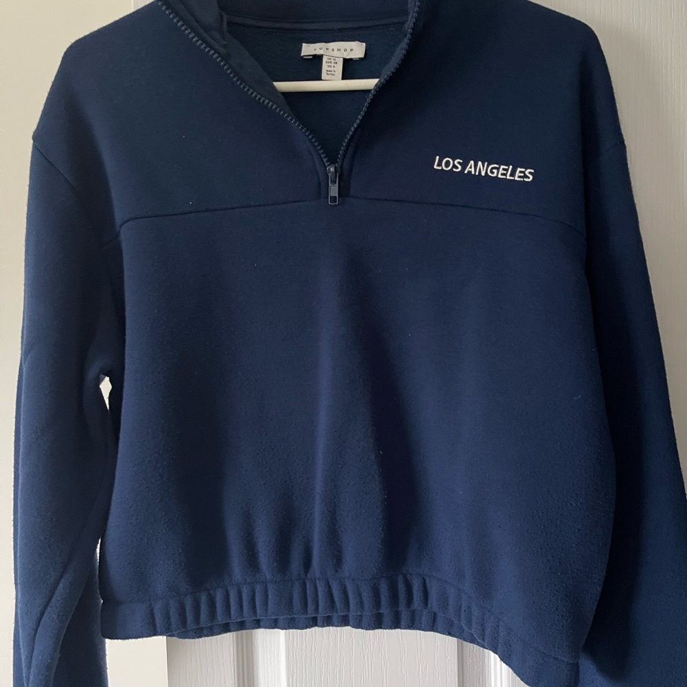 Los Angeles Navy Blue Women's Sweater